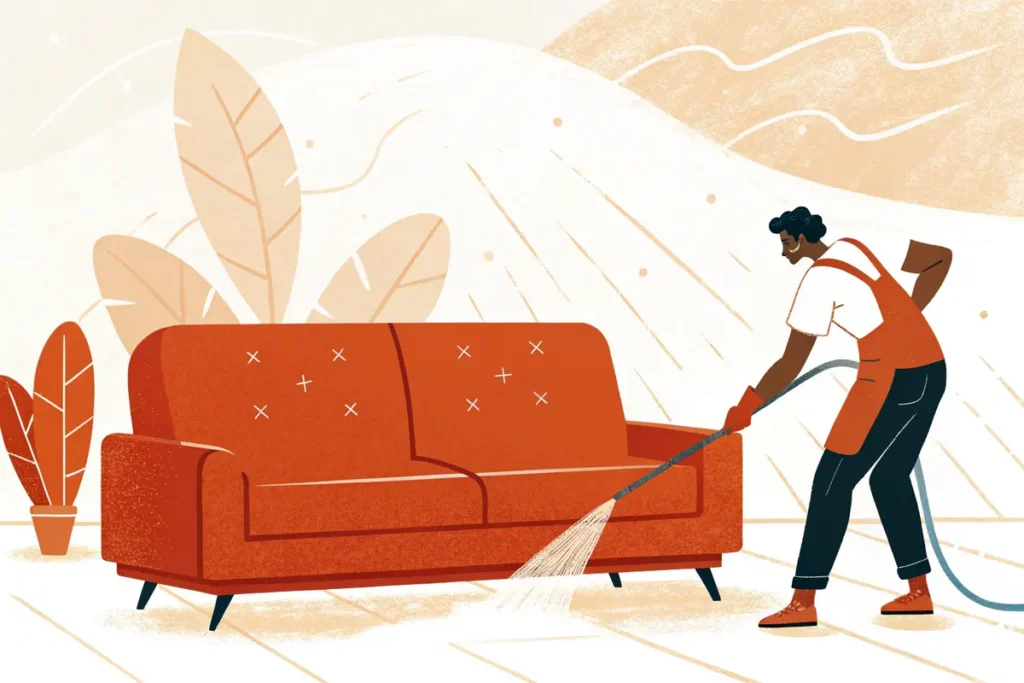 Comment nettoyer un canapé en tissu efficacement et sans traces