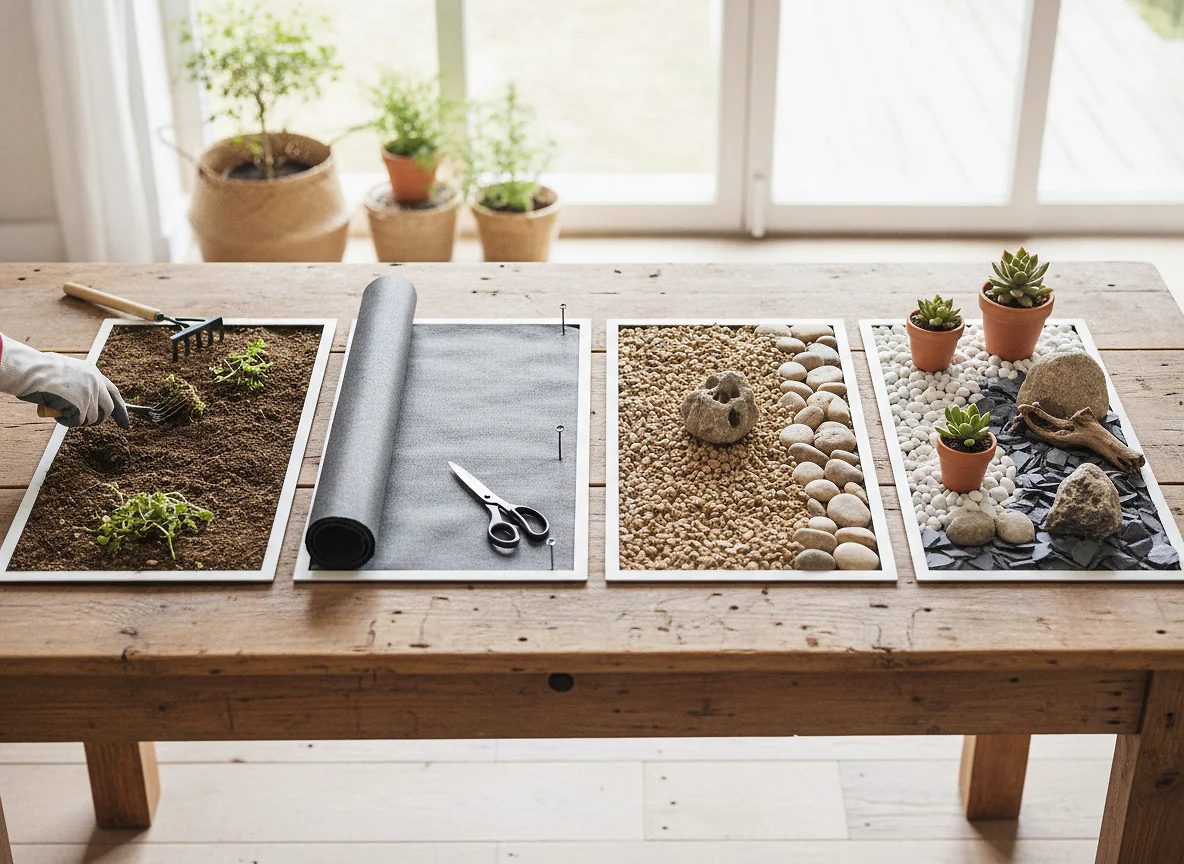 Comment créer votre jardin minéral : les 4 étapes